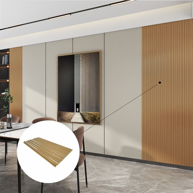 Unique Special 170*15mm Wpc White Wall Panel